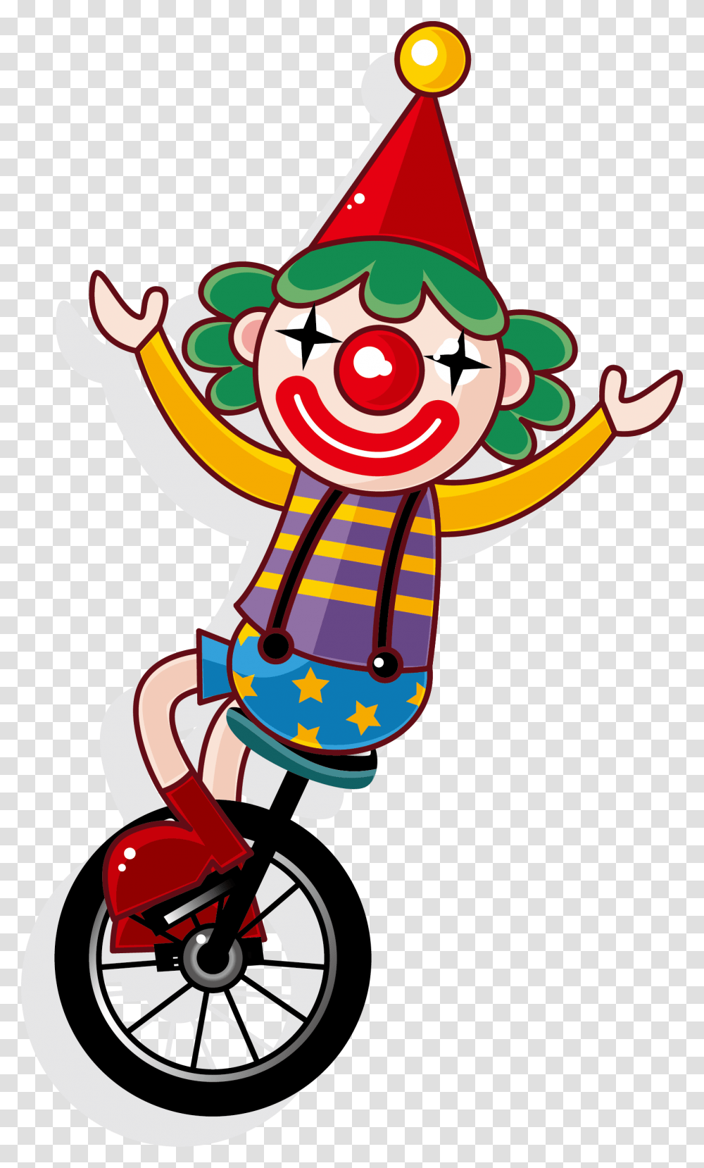 Clown Background Image Circus Joker Vector, Transportation, Vehicle, Rattle, Dynamite Transparent Png