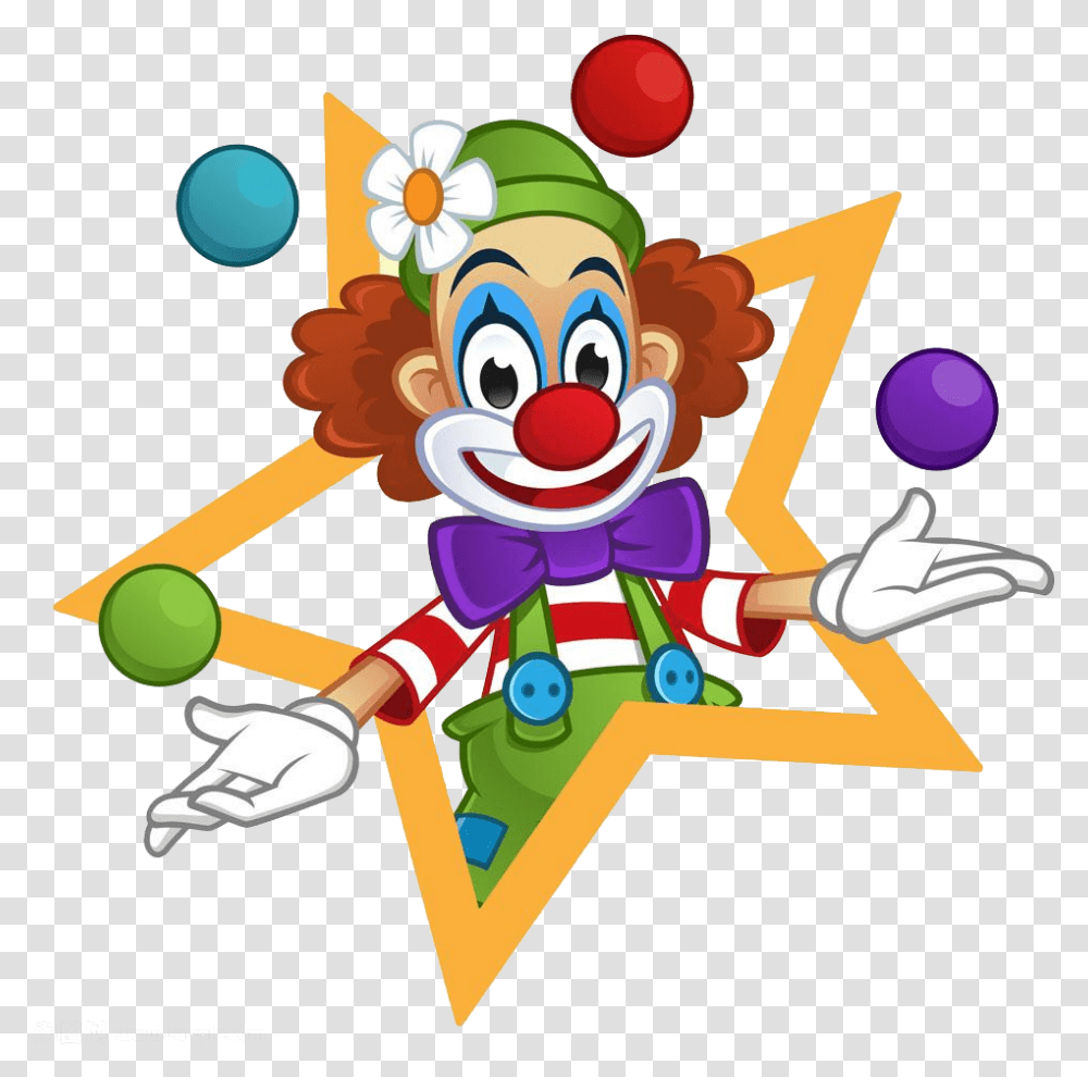 Clown Background, Performer, Toy, Juggling Transparent Png