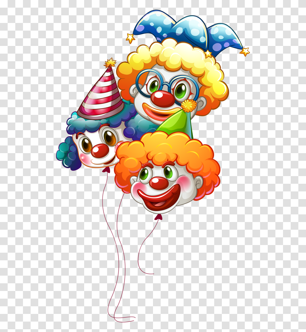 Clown Balloons Clipart Love It Clown Balloons, Performer, Birthday Cake, Dessert, Food Transparent Png