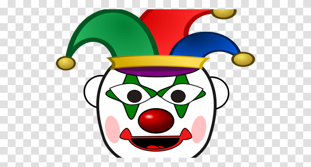 Clown Clipart Clown Head, Performer Transparent Png