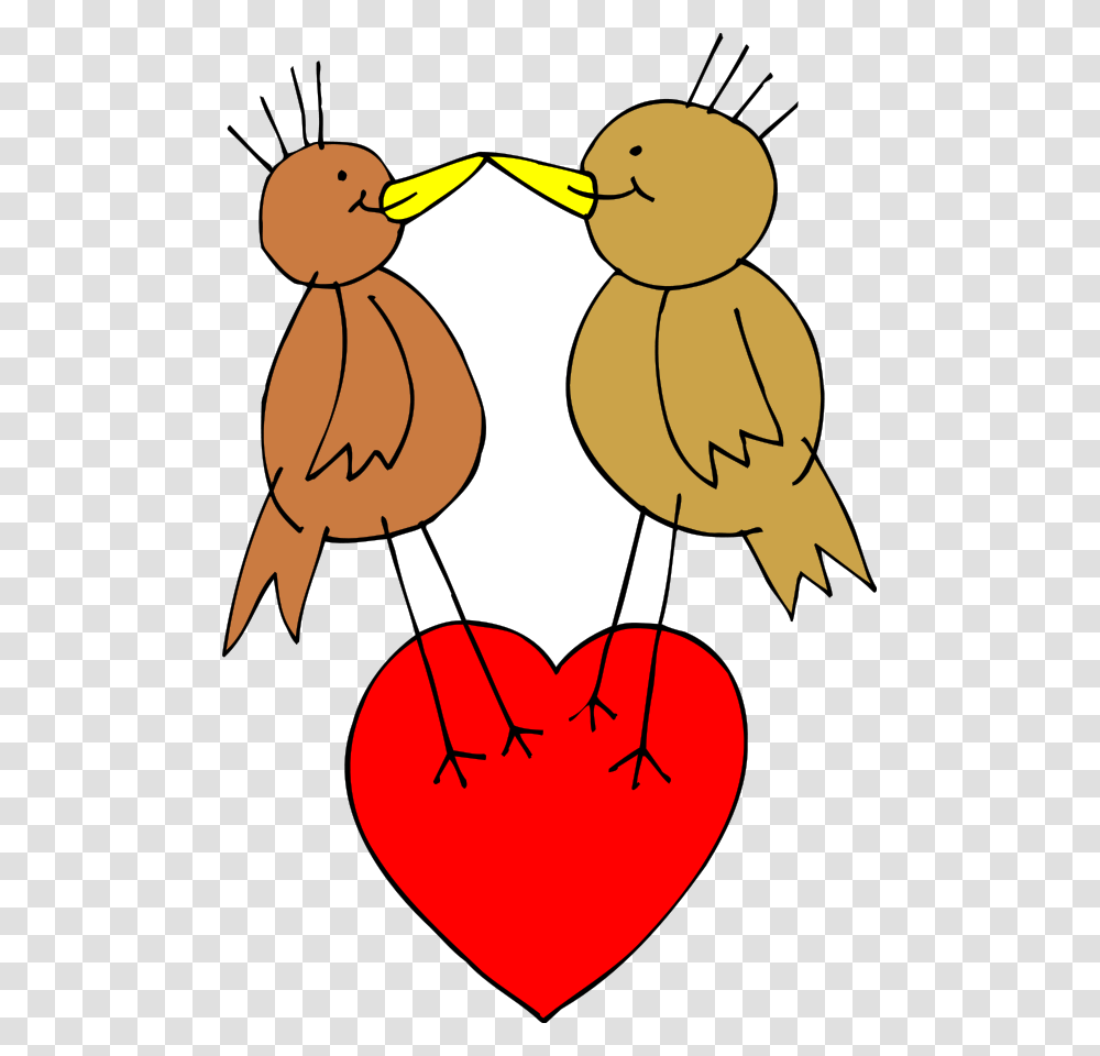 Clown Clipart, Heart, Bird, Animal Transparent Png