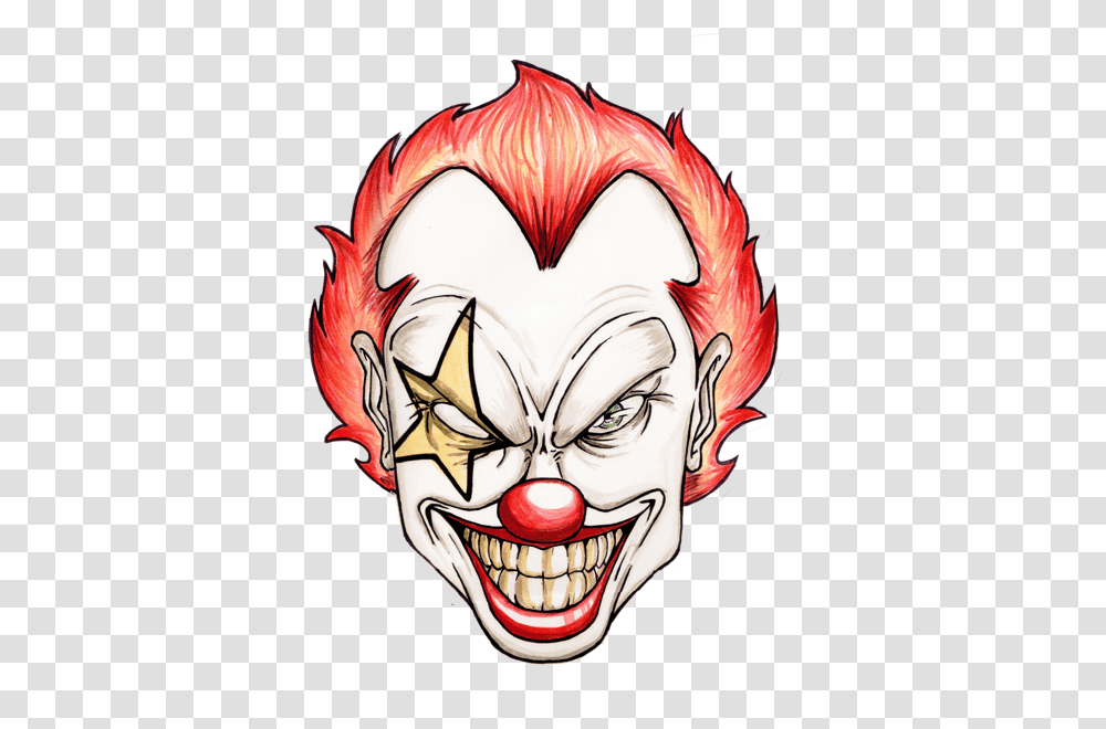 Clown Clipart Scary Clip Art Images, Performer, Person, Human, Face Transparent Png