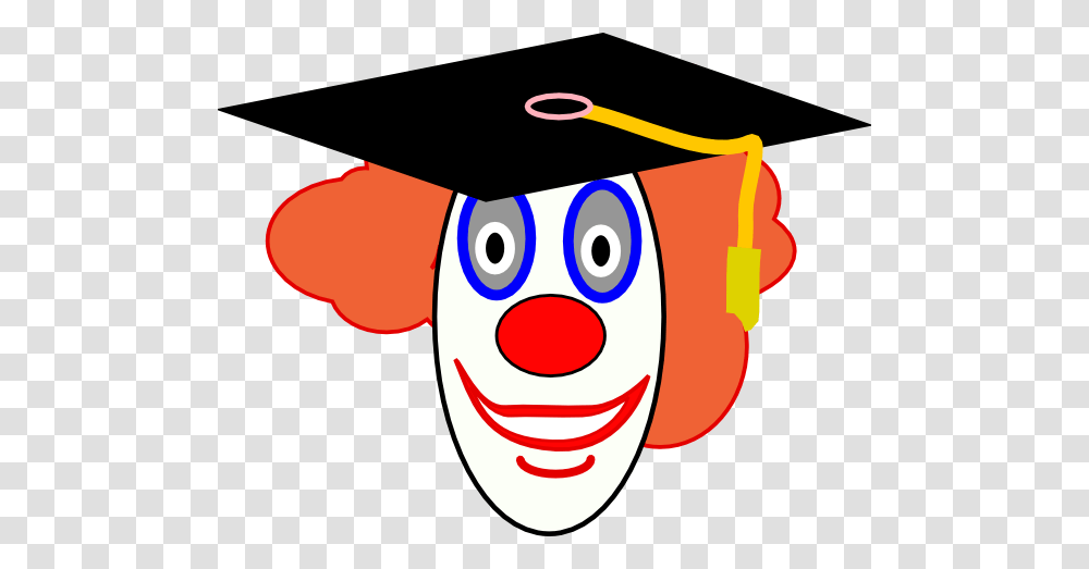 Clown Clipart Small, Graduation, Performer Transparent Png