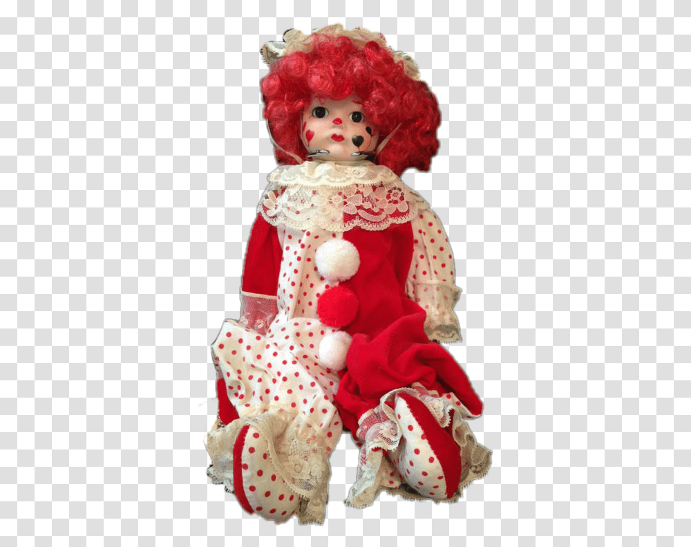 Clown Clowncore Creepy Doll Doll, Toy, Pajamas, Apparel Transparent Png