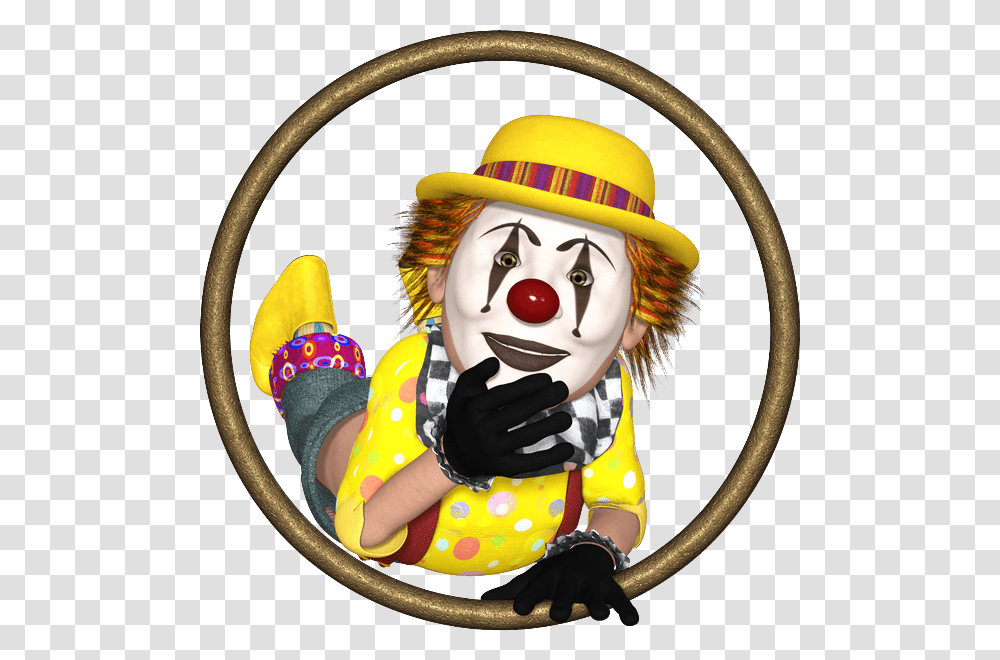 Clown Colored Cartoon, Person, Human, Performer, Hat Transparent Png