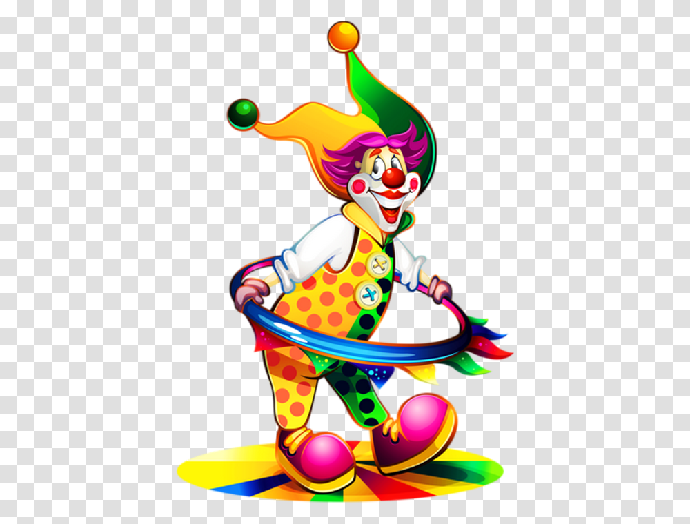 Clown Colored Dessin De Clown En Couleur, Performer, Toy, Leisure Activities, Circus Transparent Png