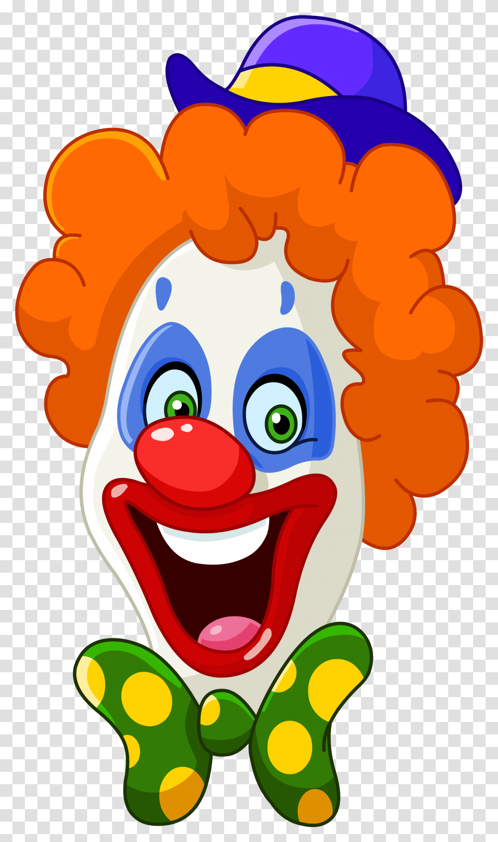 Clown Emoji Funny Clown Face, Performer Transparent Png