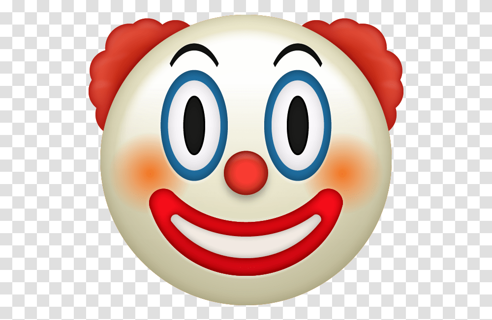 Clown Emoji Iphone Clown Emoji, Sphere, Food, Piggy Bank Transparent Png