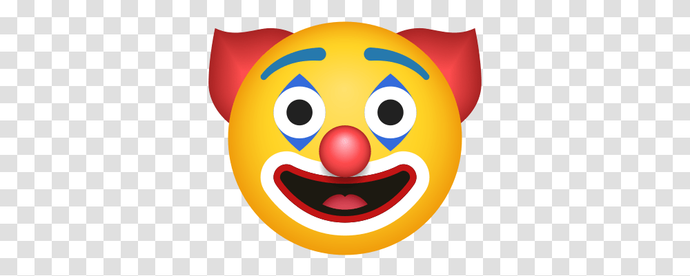 Clown Face Icon - Free Download And Vector Happy, Performer, Juggling, Balloon Transparent Png