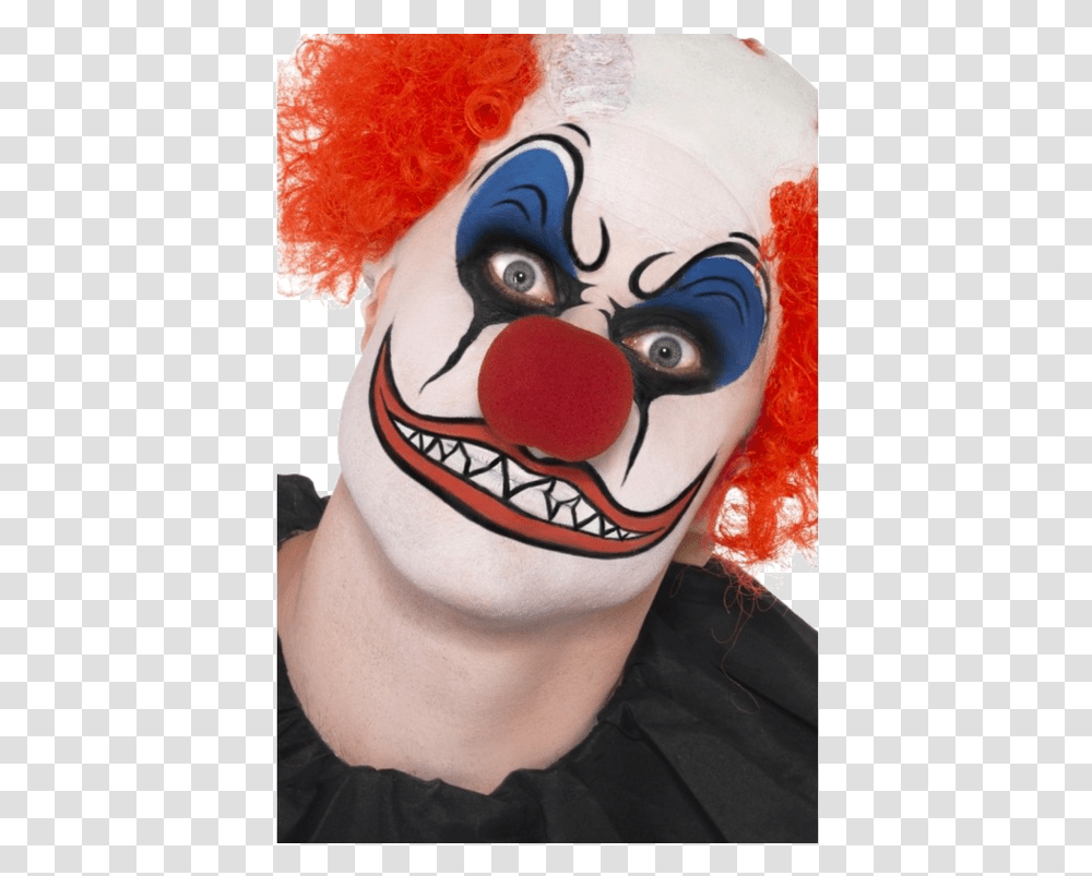 Clown Face Paint, Performer, Person, Human, Mime Transparent Png