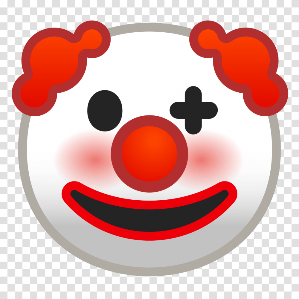 Clown Face Svg Clown Face Emoji Google Clown Emoji, Performer, Food, Ketchup, Animal Transparent Png