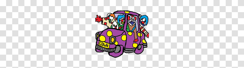Clown Fiesta, Transportation, Vehicle, Car, Car Wash Transparent Png