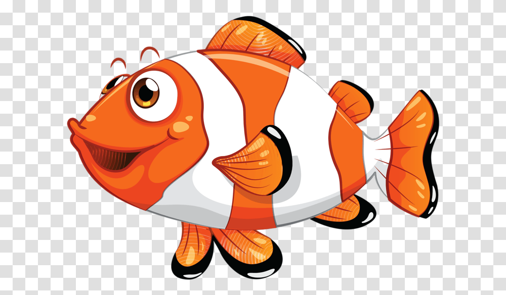 Clown Fish Clipart Fish Nemo Clipart, Animal, Goldfish, Amphiprion, Sea Life Transparent Png