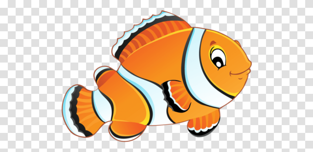 Clown Fish Clipart Gold Fish Cartoon Drawing, Animal, Goldfish, Amphiprion, Sea Life Transparent Png