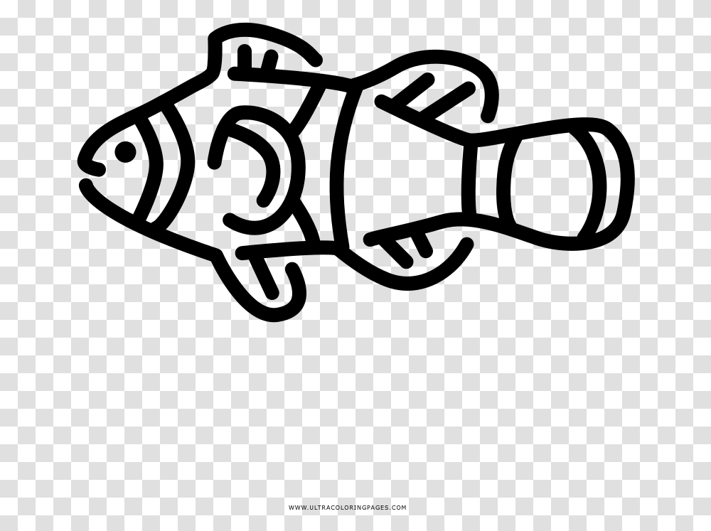 Clown Fish Coloring, Gray, World Of Warcraft Transparent Png