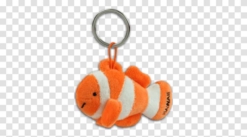 Clown Fish Plush Keychain Ocellaris Clownfish, Toy, Animal, Peel, Sea Life Transparent Png
