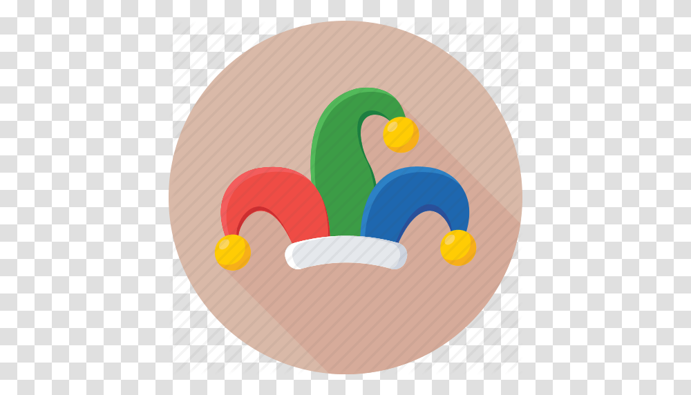 Clown Hat Costume Court Jester Jester Hat Joker Hat Icon, Food, Tape, Egg, Sweets Transparent Png