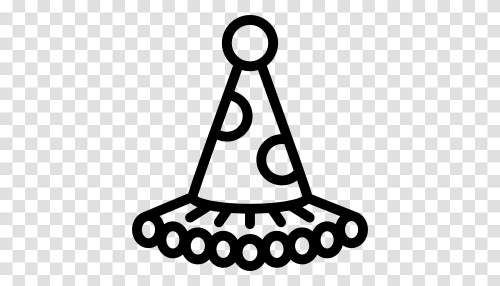 Clown Hat, Lawn Mower, Tool, Triangle, Cone Transparent Png