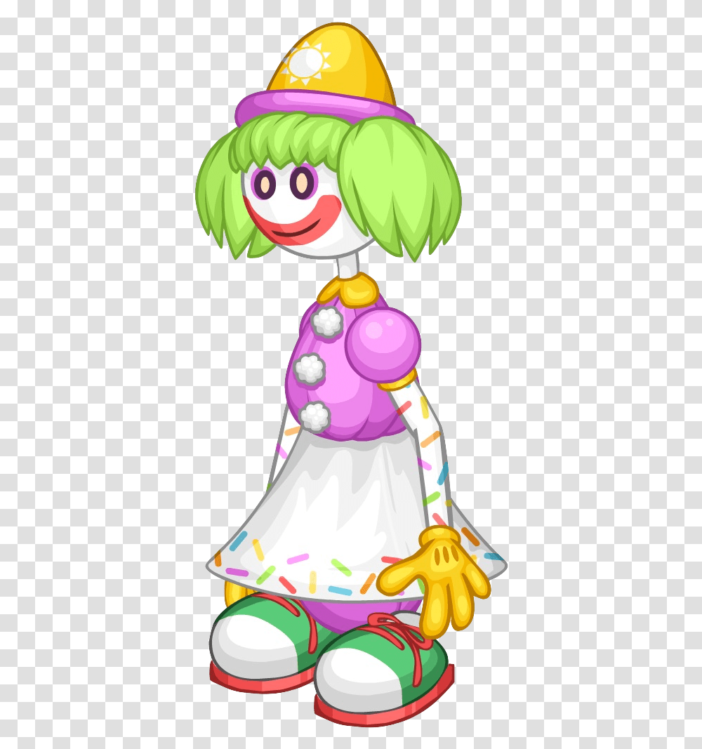 Clown Hat Papa Louie Sprinks The Clown, Toy, Plant, Performer Transparent Png