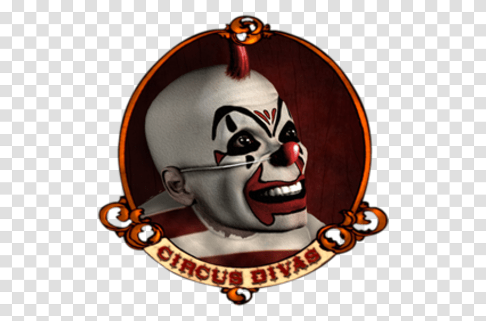 Clown Icon, Label, Performer, Face Transparent Png