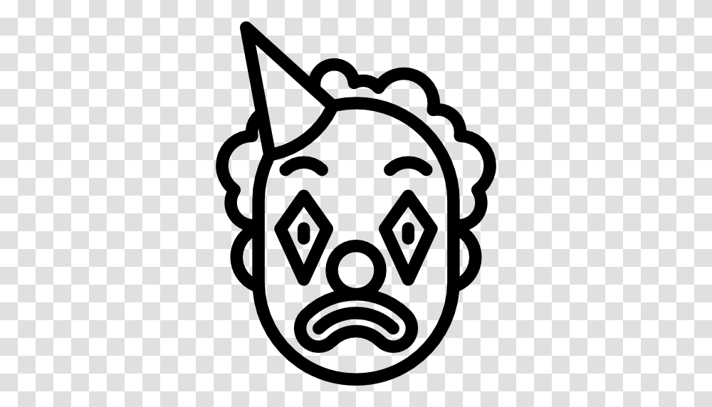 Clown Icon, Stencil, Dynamite, Bomb, Weapon Transparent Png