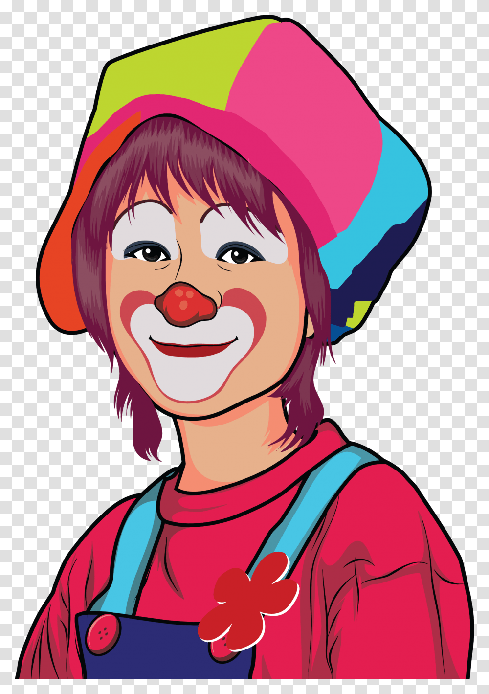 Clown Illustration 8 Clip Arts Clown Face Clipart, Performer, Person, Human Transparent Png