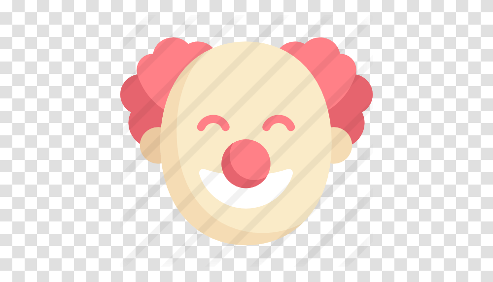 Clown Mask Free Birthday And Party Icons Illustration, Sweets, Food, Confectionery, Heart Transparent Png