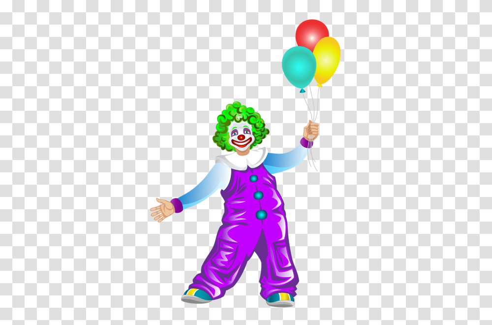 Clown, Person, Performer, Human, Ball Transparent Png