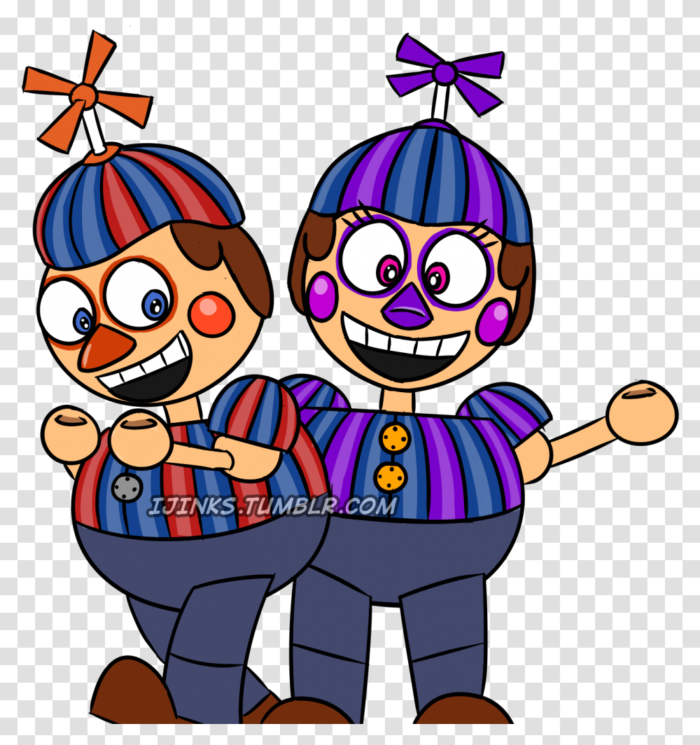 Clown Twins, Person, Human, Performer, Doodle Transparent Png