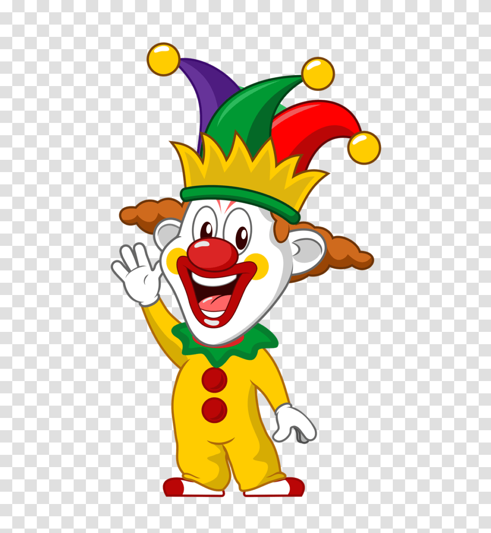 Clown Vector Clipart, Performer Transparent Png