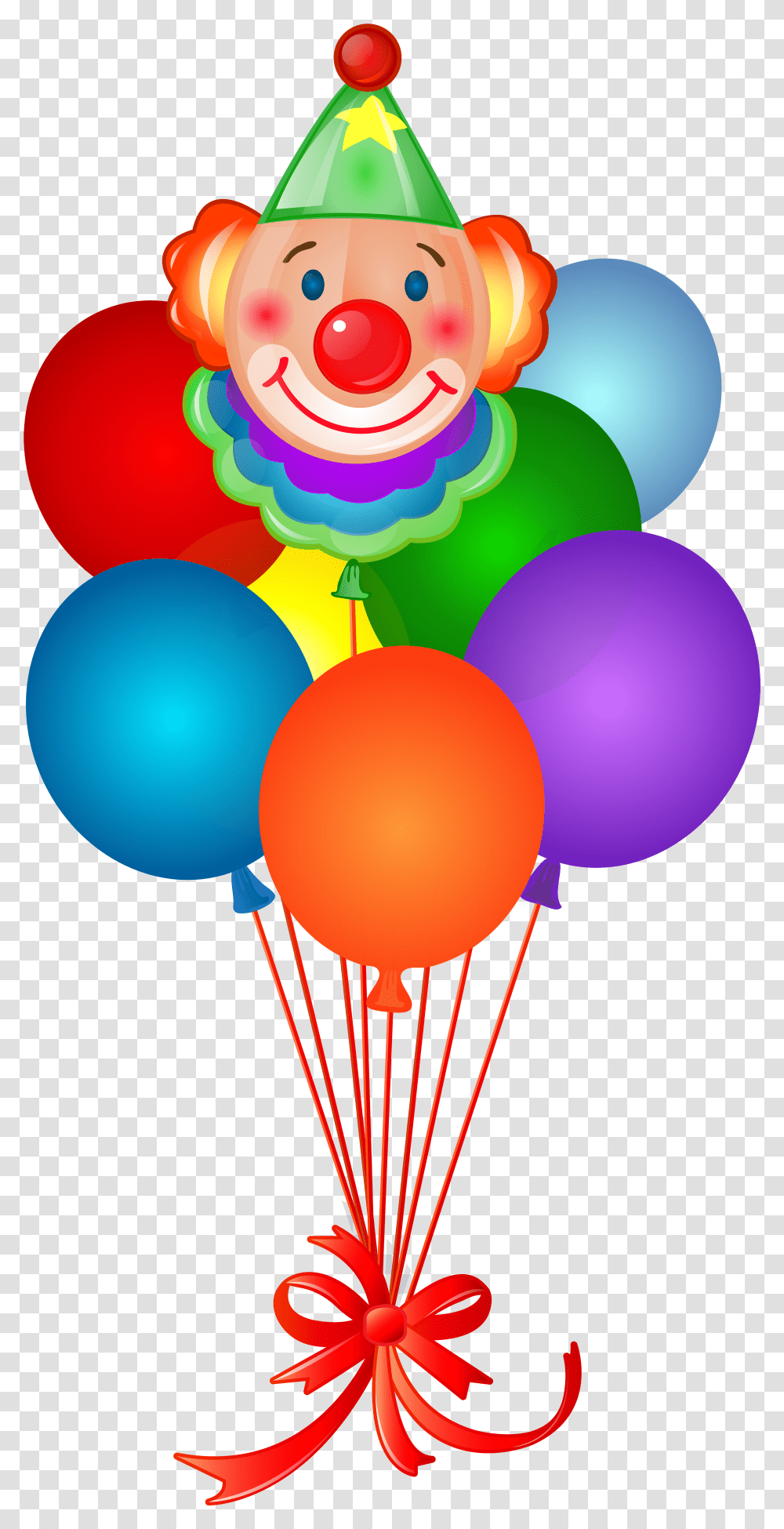 Clown With Balloons Picture 412709 Birthday, Pattern Transparent Png