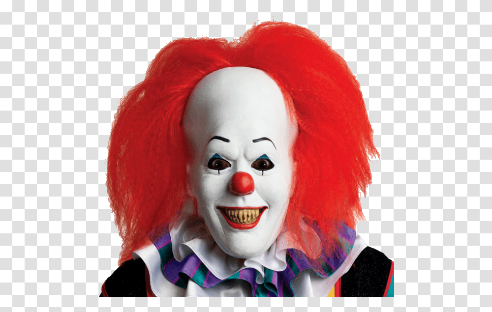 Clown With Long Hair, Performer, Person, Human, Mime Transparent Png