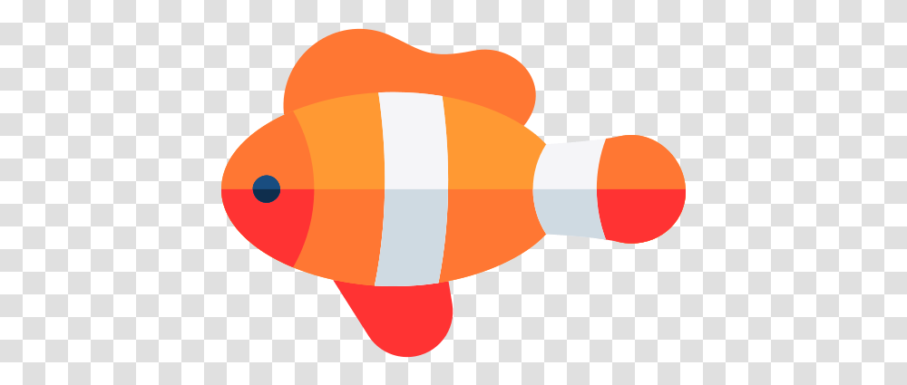 Clownfish Free Animals Icons Vertical, Balloon, Goldfish Transparent Png