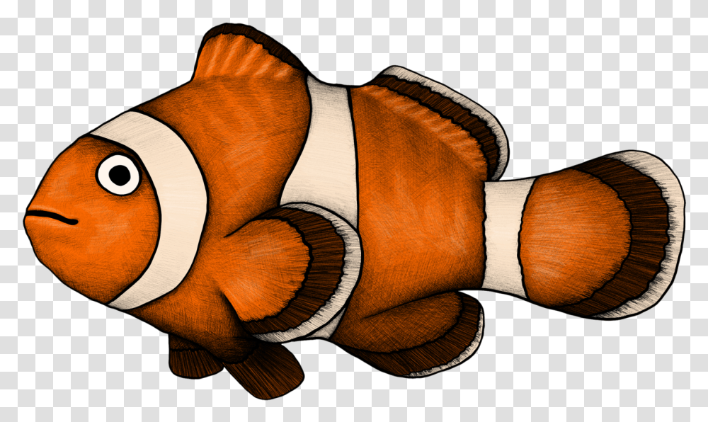 Clownfish Illustration By Mustafa Akman Ocellaris Clownfish, Amphiprion, Sea Life, Animal, Angelfish Transparent Png