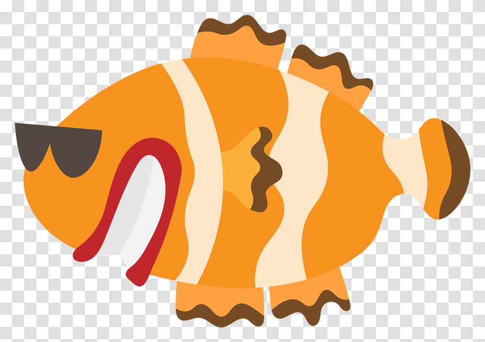 Clownfish Orange Nemo Free Image On Pixabay Big, Animal, Goldfish, Person, Human Transparent Png