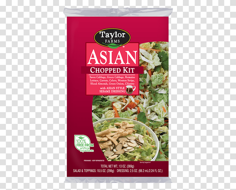 Club Asian Salad, Plant, Poster, Advertisement, Flyer Transparent Png