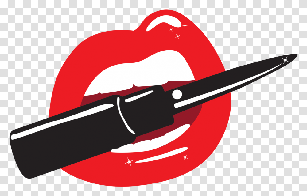Club Clipart Club Weapon Bad Girl Lips Clipart, Weaponry, Blade, Mouth, Axe Transparent Png
