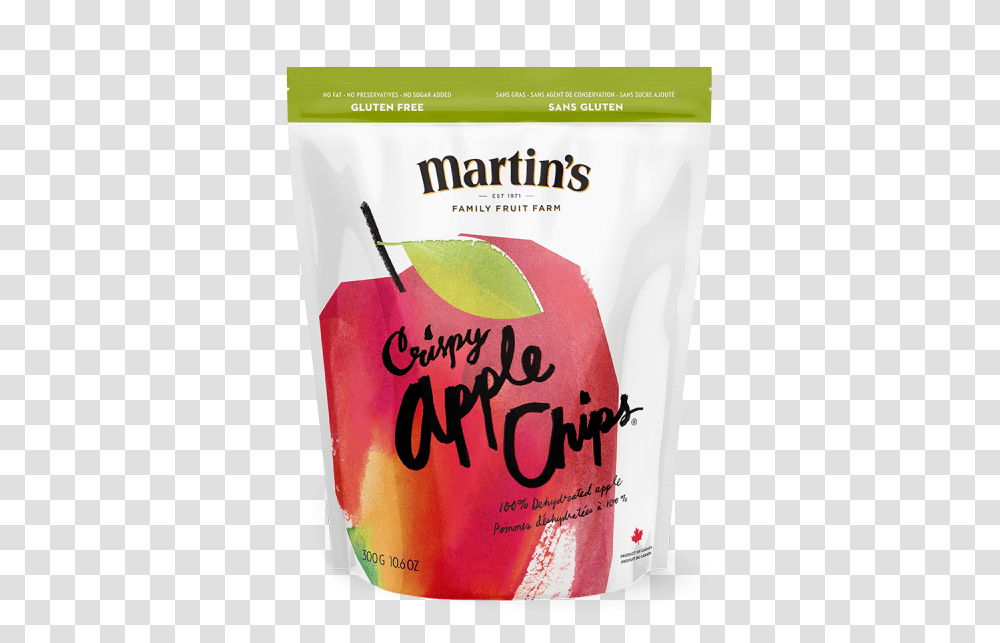 Club Format Martin's Apple Chips, Plant, Food, Beverage, Bottle Transparent Png