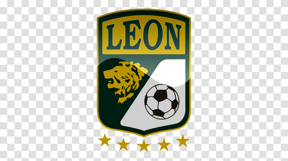 Club Leon Football Logo, Label, People Transparent Png