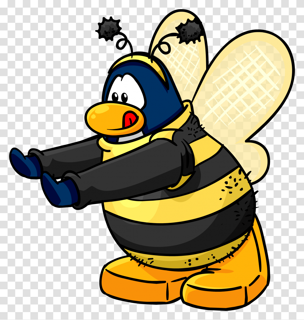 Club Penguin Bee Costume, Fireman, Knight Transparent Png