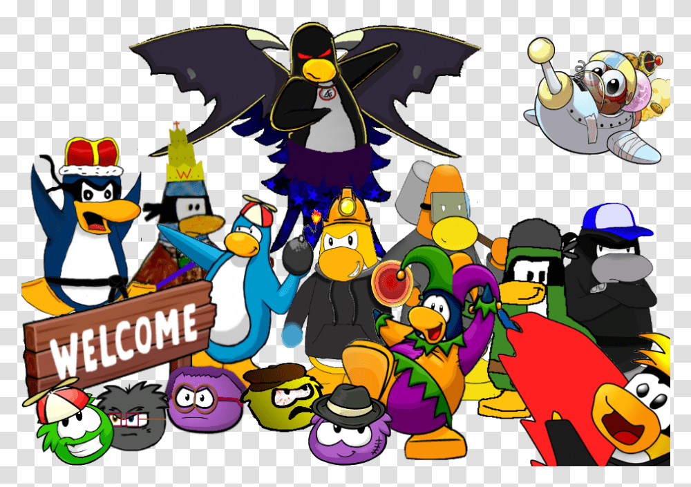 Club Penguin Jester, Angry Birds Transparent Png