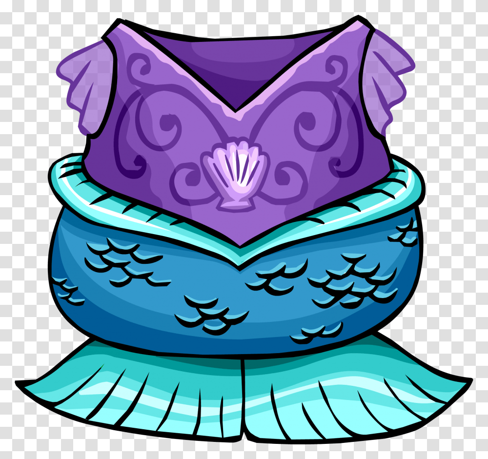Club Penguin Mermaid Tail Clipart Download, Birthday Cake, Teeth, Mouth, Animal Transparent Png