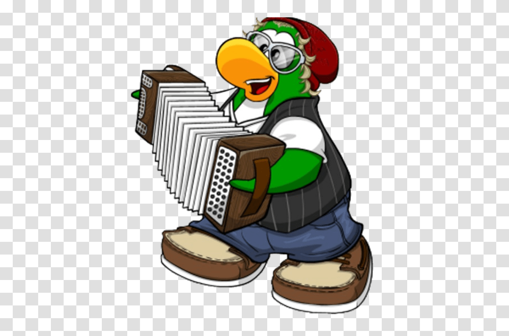 Club Penguin, Musical Instrument, Accordion, Helmet Transparent Png