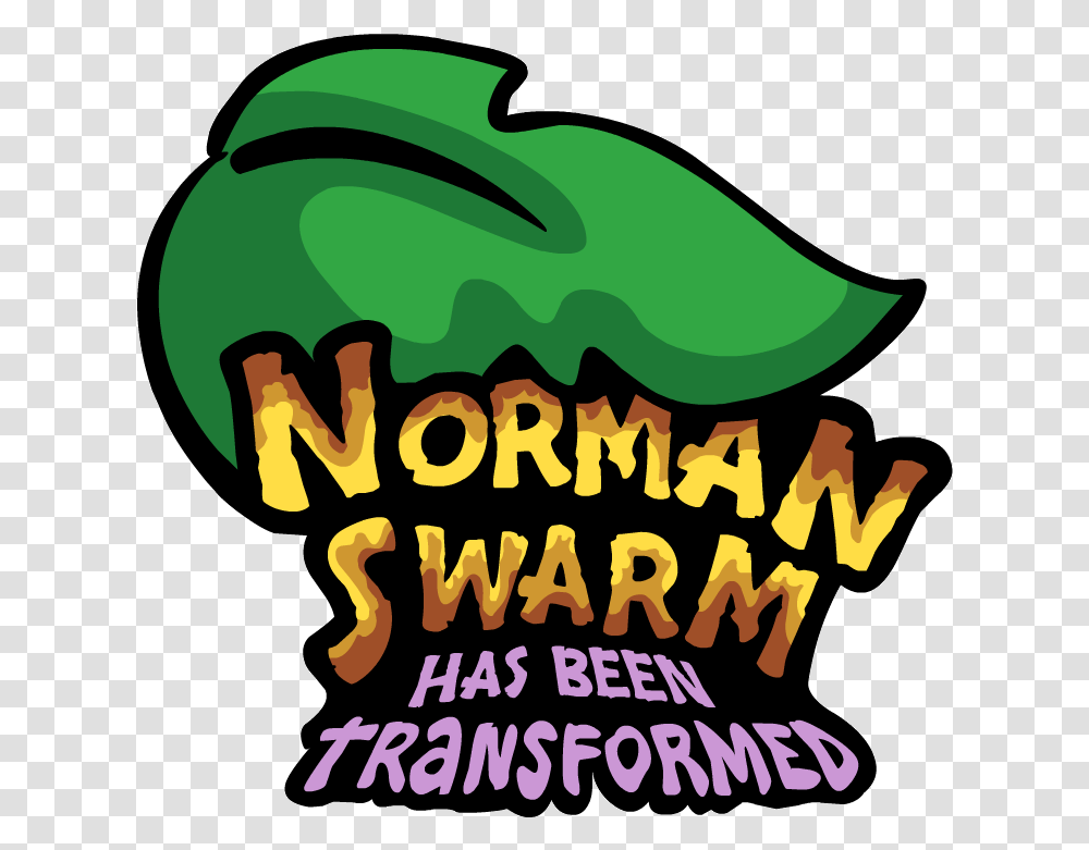 Club Penguin Norman Swarm Clipart Club Penguin, Text, Plant, Poster, Green Transparent Png