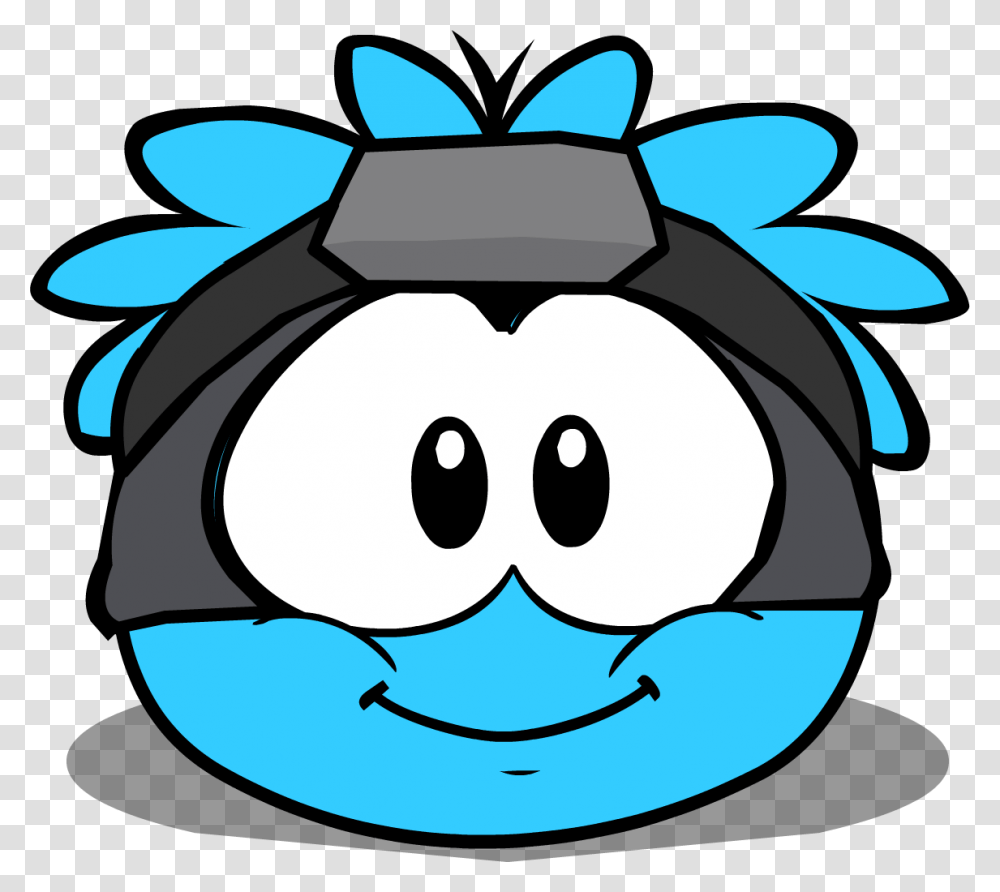 Club Penguin Puffle Ninja Clipart Water Molecule With Face, Bird, Animal, Angry Birds Transparent Png