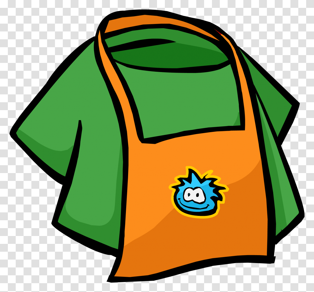 Club Penguin Rewritten Wiki Apron, Bag, Shopping Bag, First Aid, Tote Bag Transparent Png