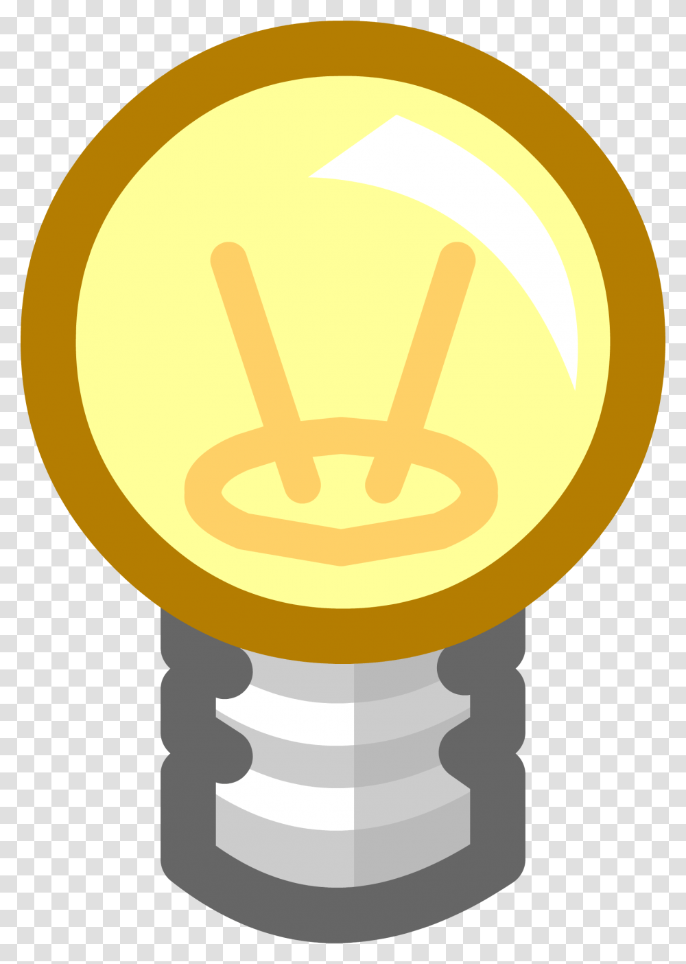 Club Penguin Rewritten Wiki Club Penguin Light Bulb Emoji, Lighting, Lightbulb Transparent Png