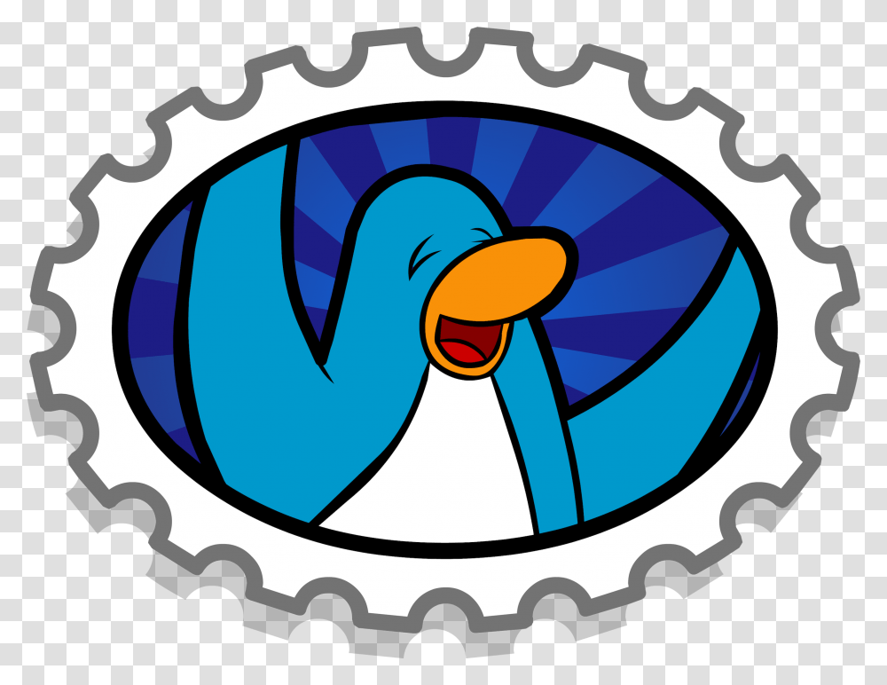 Club Penguin Rewritten Wiki Extreme Stamp Club Penguin, Logo, Trademark, Gear Transparent Png