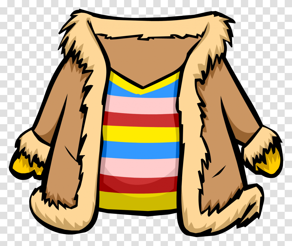Club Penguin Rewritten Wiki Fur Coat Clipart, Sleeve, Vest, Swimwear Transparent Png