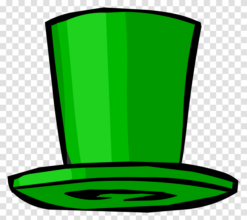Club Penguin Rewritten Wiki Green Top Hat, Apparel, Cup, First Aid Transparent Png